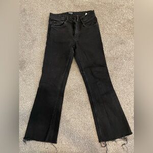 5 for $30 Zara crop flare jeans